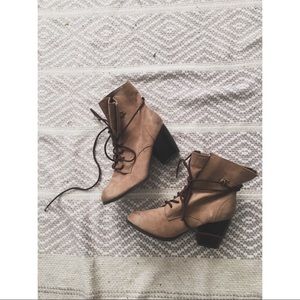 Suede Booties